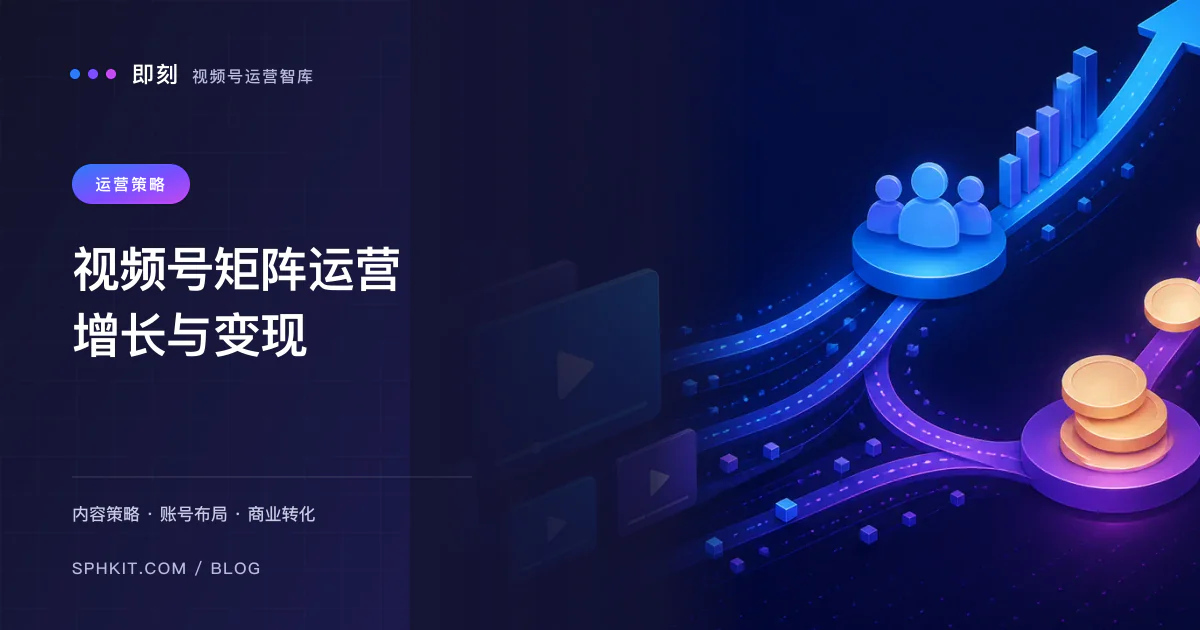 30个视频号一月赚50万？矩阵运营的暴富密码全公开